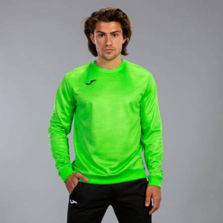 Толстовка GRAFITY 101329.020 зеленая-FLUOR